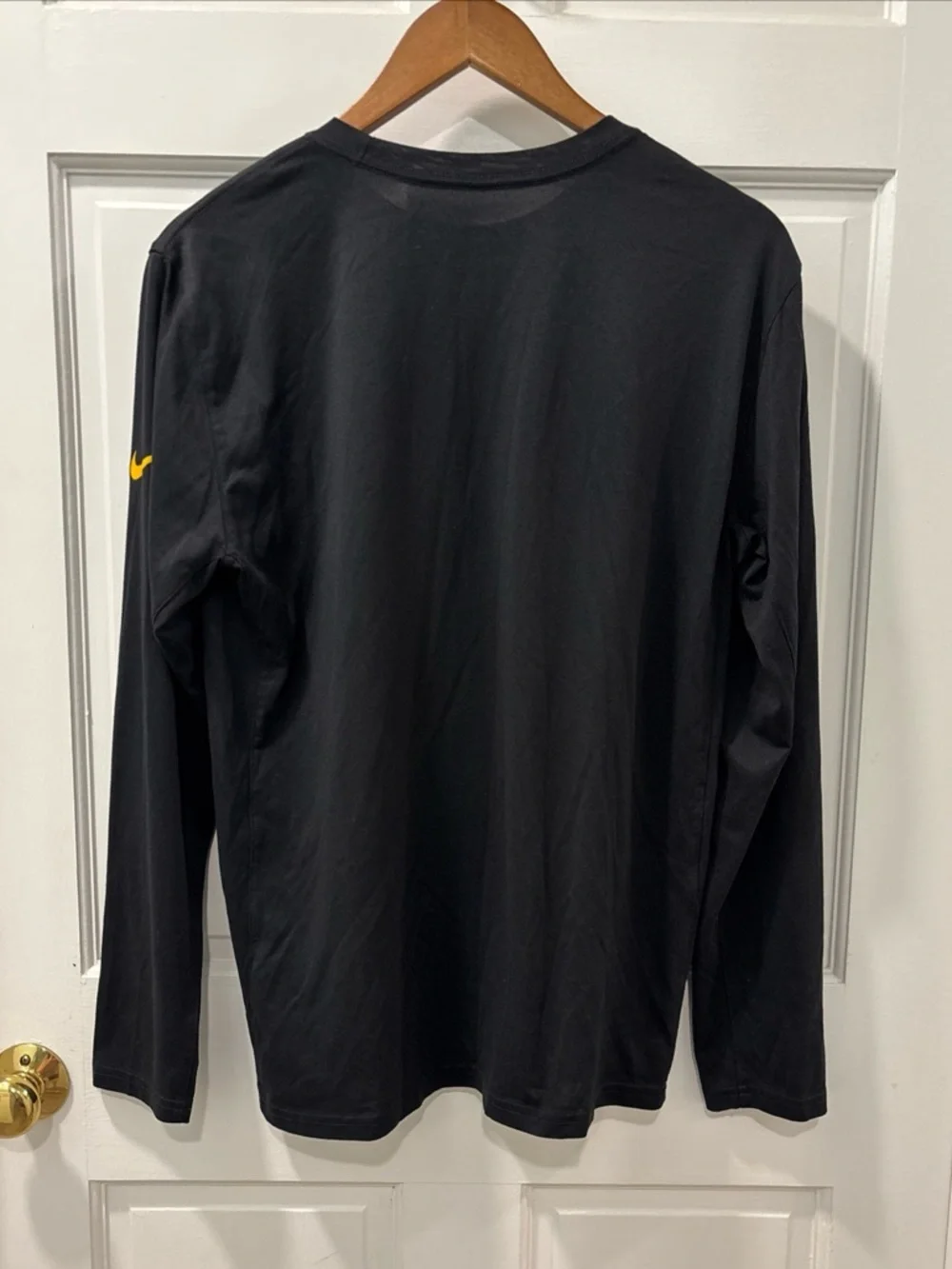 Nike Dri-Fit Men’s Steelers Long Sleeve Athletic Fit Size L Moisture Wicking EUC